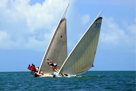 Typical Bahamas Style Sailing Boats